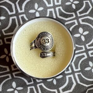 Alex and Ani Sterling Silver Numerology Ring